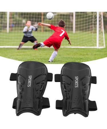Buy Football Shin Pads - Double Strap Soccer Protective Guards for Kids | Durable Blue & Black Leg Protectors - International Shipping Available - Buy Online on GoSupps.com