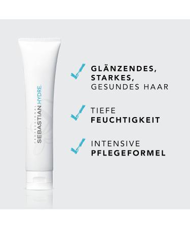 Sebastian Professional Hydre: Nourishing Hair Care for Dry Stressed & Chemically Treated Hair - Shampoo Conditioner & Mask - Buy Online on GoSupps.com