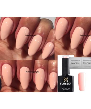 Bluesky Peach Nail Gel Polish A82 UV LED Soak Off 10ml