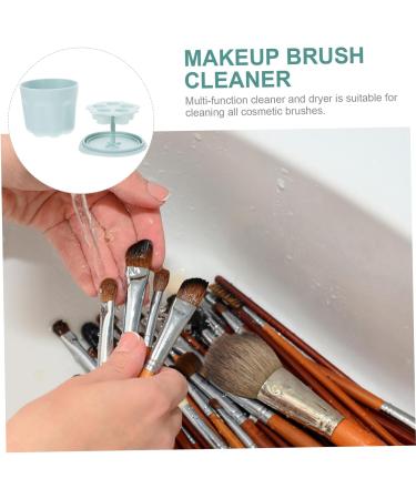 FOMIYES self made Cleaner detergent cleaning pad beauty tools Scrub box dry makeup brush cleaner makeup cleaner makeup brush cleanser make up sponge Storage rack washer - Buy Online on GoSupps.com