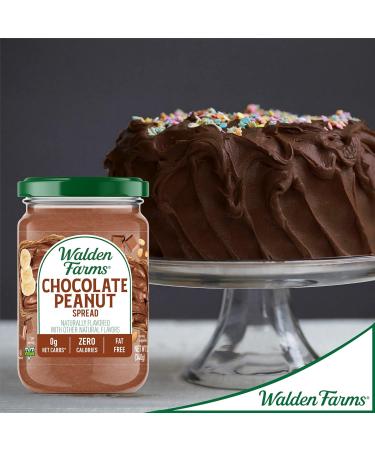 Walden Farms Calorie Free Peanut Spread - Chocolate - 12 Oz - Buy Online on GoSupps.com