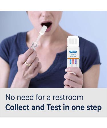 Prime Screen 6 Panel Oral Saliva Drug Test Kit - AMP COC MET OPI PCP THC - 1 Pack for Employment and Insurance Testing - ODOA-166 - Buy Online on GoSupps.com