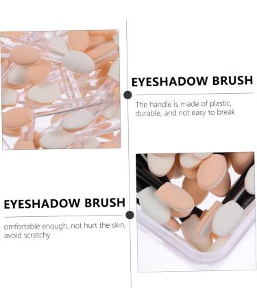 Beatifufu 5 Boxes Double Ended Eyeshadow Brush Make up Applicators for Face Eyeshadow Sponge Brush Emulsion - Buy Online on GoSupps.com