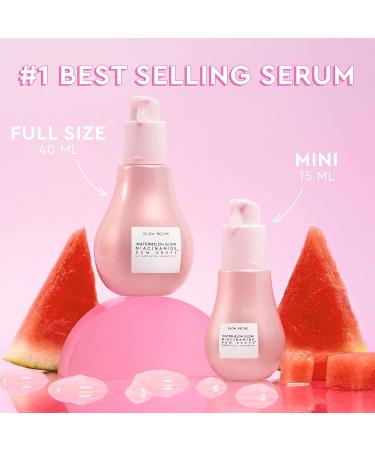 Watermelon Glow Niacinamide Dew Drops Mini - Brightening Serum 15ml - Buy Online on GoSupps.com