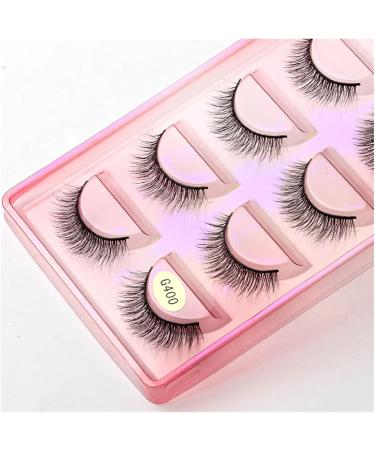 UAMOU 10 Styles 2/5/10/20/30/50/100 Boxes 3D Mink Lashes 5 Pairs Natural Individual Mink False Eye Lashes Make Up Kit Cilios Cheerfully (Color : G406 Size : 50 BOXES (250 pairs)) - Buy Online on GoSupps.com