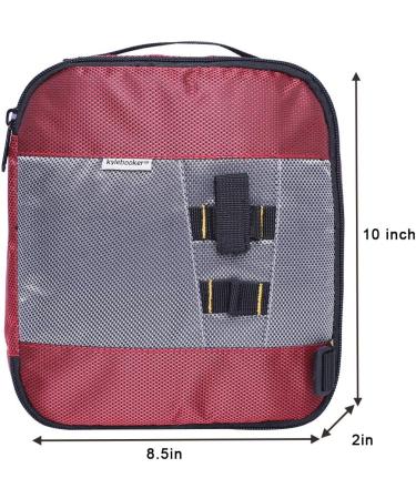 Kylebooker Soft Plastic Bait Storage Binder - Red Tackle Organizer for Saltwater Fishing Lures - Buy Online on GoSupps.com