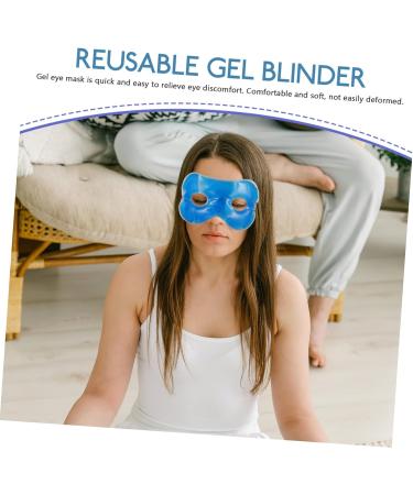 DOITOOL Ice Eye Mask Hot Eye Mask Sleeping Eye Mask Eye Massaging Mask Ice Compress Eye Mask Cooling Eye Mask Eye Massaging Cover Ice Eye Cover Eye Covers Gel To Sleep Baffle - Buy Online on GoSupps.com