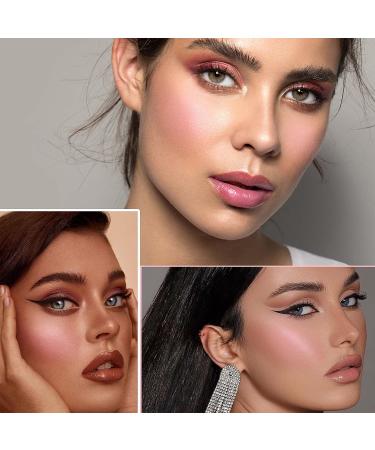 Cream Blush Stick Duo - Long-lasting & Waterproof Cheek, Lip Tint & Eye Shadow - Milk Tea Pink - Buy Online on GoSupps.com