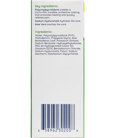 Canker-X Rincinol Oral Rinse Mouthwash | Quick Pain Relief for Canker Sores | Alcohol-Free & Benzocaine-Free | Adults & Kids 6+ | 4.0 Fl. Oz - Buy Online on GoSupps.com