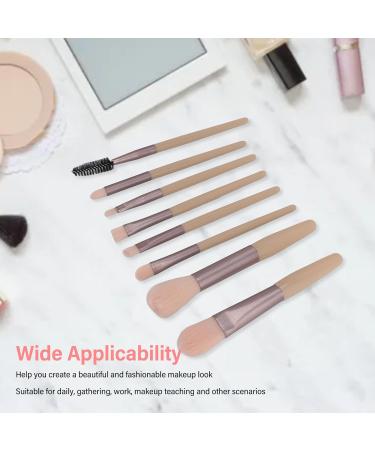 Sonew Makeup Brush Set Portable Soft Bristles Ergonomic Handle Cosmetic Brushes Brushes Set for Loose Powder Concealer Eyeshadow - Buy Online on GoSupps.com