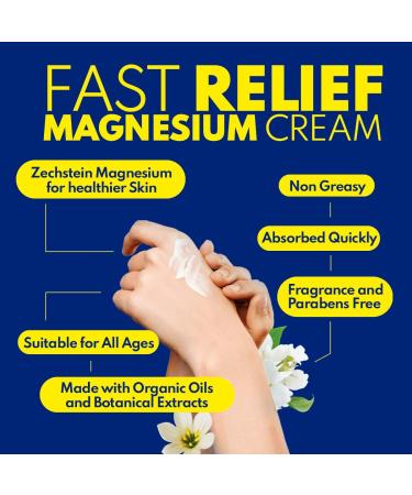 VAL Zechstein Magnesium Chloride Eczema Psoriasis Cream - Anti-Itch Moisturizer with Organic Oils - Best for Dry Skin - 4oz - Buy Online on GoSupps.com