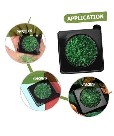 FRCOLOR 4pcs Glitter Eyeshadow Palette - Shimmer Green Makeup for Stunning Eye Looks | International Shipping Available - Buy Online on GoSupps.com