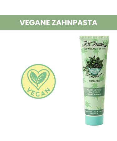  Dr. Bauer's Dr. Bauer's Fruits of Love Koala Kiss Toothpaste 90 ml - Buy Online on GoSupps.com