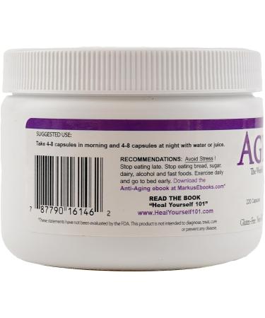 Body Force Age Free Formula - Antioxidant and Adaptogen Capsule Supplement with Tocotrienols Full B Complex Ellagitannin and Ashwagandha - Buy Online on GoSupps.com