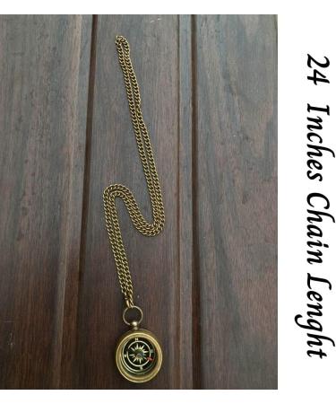 Customized Dream SMP Compass Necklace for MCYT Fans | Personalized Ranboo, Tubbo, Tommy Logo | Minecraft Gift with Working Compass - Buy Online on GoSupps.com