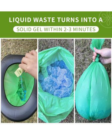 Portable Toilet Powder | Neutralize Odor, Fast-Acting Gel | Safe & Easy to Use | Emergency Porta Potty Chemicals for Camping - 1 Pack - Buy Online on GoSupps.com