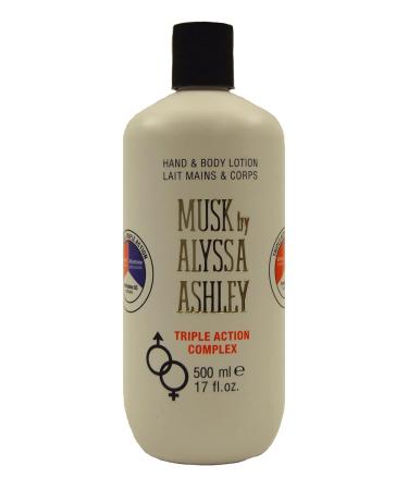 Alyssa Ashley Musk Body Lotion - Triple Action 500ml | Hydrating Moisturizer for All Skin Types | International Shipping Available - Buy Online on GoSupps.com