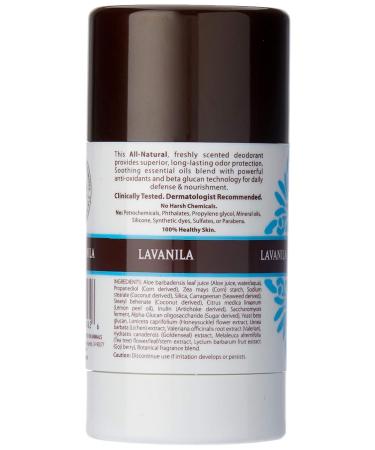 Lavanila - The Healthy Deodorant. Aluminum-Free Vegan Clean and Natural - Vanilla Coconut 2 oz - Buy Online on GoSupps.com