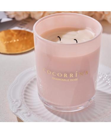 Cocorr na Chamomile Rose Candle | Natural Soy | 46-Hour Burn | Christmas Gift | 420g | International Shipping - Buy Online on GoSupps.com