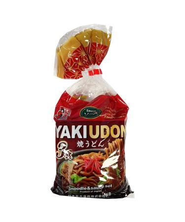 Itsuki Foods Yakiudon 3 servings with Worcestershire