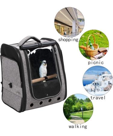 X-ZONE PET Bird Travel Bag - Portable & Lightweight Parrot Carrier Backpack - Buy Online on GoSupps.com