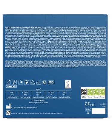 Amazon Basic Care All-In-One Solution with Sodium Hyaluronate - 3 x 360ml | Best International Shipping & Quality Care - Buy Online on GoSupps.com