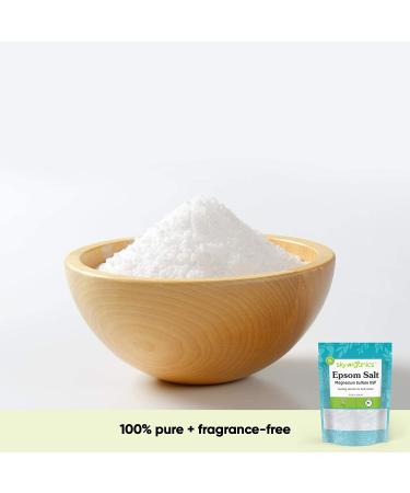 Sky Organics Epsom Salt 5 lbs - Soothe, Refresh & Relax Your Body - Buy Online on GoSupps.com