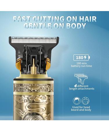 Beard Trimmer Hair Clippers Men Professional Cordless Beard Trimmer Men T Bladeds Outliner Grooming Baldheaded Mens Shaver Hair Trimmer With 180 Mins Work Time 1500Mah Battery Shavers For Men Trimmer - Buy Online on GoSupps.com