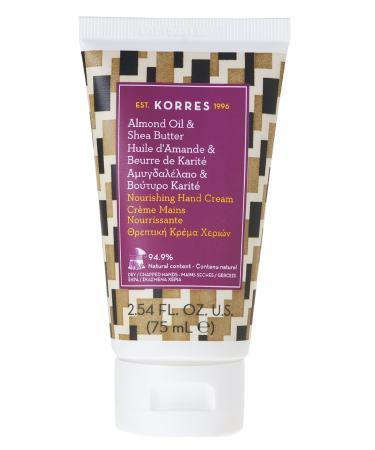 Korres Nourishing Almond Oil & Shea Butter Hand Cream 75ml