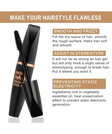 Flyaway Tamer Non-Greasy Styling Hair Wax For Women | Women's Fly Away Hair Tamer Stick Frizz Wig Edge And Head Flyaways Control - Buy Online on GoSupps.com