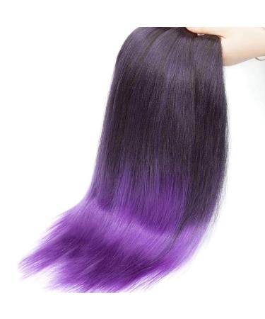 LDMY Pre-Stretched Braiding Hair Extensions - 8PCs 26inch Ombre Purple Synthetic Kanekalon Braids for Stylish Looks - Buy Online on GoSupps.com