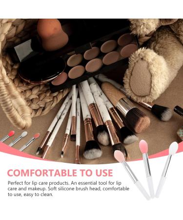 Buy 9Pcs Silicone Lip Brush Set - Lipstick Applicator Wands & Lip Scrubber for Perfect Lips | International Shipping Available - Buy Online on GoSupps.com