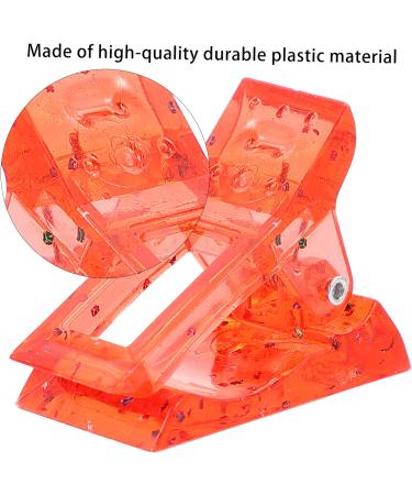 HAKIDZEL 12pcs Nail Clip Nails Gel Nail Tip Fixing Clamp Finger Nail Tip Clamp Finger Extension Clip Fake Nails Kit Nail Art Clip Finger Clip Acrylic Nail Tips Fixture Red Crystal Plastic 4X3X2CM Red - Buy Online on GoSupps.com