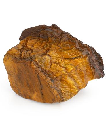 XIANNVXI Tigers Eye Crystal 1.77-2.17" Raw Crystal Tigers Eye Stone Natural Healing Crystal Rock Rough Gemstone for Crystal Lovers Beginners Collectors I - Tigers Eye