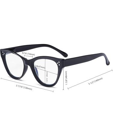 Eyekepper Large Red Cateye Reading Glasses for Women | Oversized +1.50 Readers - Buy Online on GoSupps.com