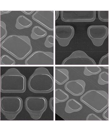  POPETPOP POPETPOP 40 Sheets Adhesive Nail Stickers Press On Sticky Tabs Nail False Nails Stickers Nail Glue Jelly Label - Buy Online on GoSupps.com