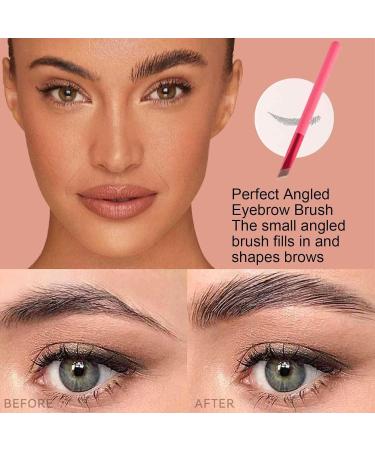 Angled Eyebrow Brush Multi-Function Eyebrow Brushes Lightweight Eyebrow Brush Eyeshadow Brush Beauty Cosmetic Tool Brushes Precision Flat Definer Small Shader For Make Up - Buy Online on GoSupps.com