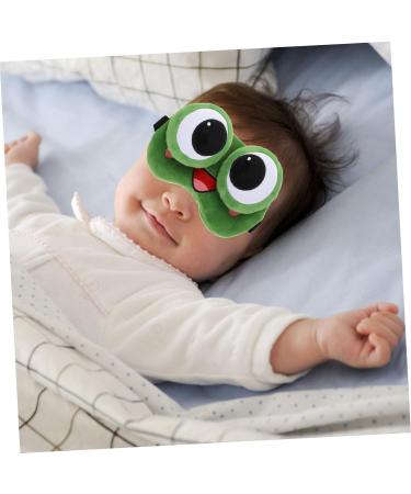 Masque de Sommeil Gel Grenouille Fantaisie Bandeau Occulant L ger Masque Yeux Dessin Anim Confort Enveloppant Voyage D tente Accessoires Sommeil pour Adultes et Gar on 18X9X5CM Vert Fonc  - Buy Online on GoSupps.com