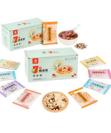 Bouillie Multigrains 7 Saveurs 7 Paquets/bo te 700g Petit-d jeuner Nutritif Facile Cuire En 30 Minutes (cuisini re/cuiseur Riz)