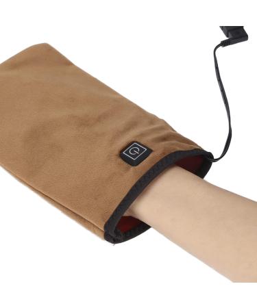 Tbest Heated Beauty Hand Mittens USB 3 Settings Electric Warming Mitts for SPA Hand CareBrown (Tbest3p79n4kc6i-12) - Buy Online on GoSupps.com