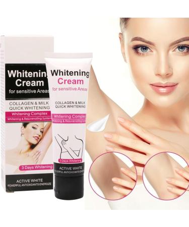  Rakiuty Underarm Whitening Cream Whitening Cream Skin Lightening Cream Armpit Whitening Cream Effective for Underarms and Elbows Whitens Nourishes 50 ml - Buy Online on GoSupps.com