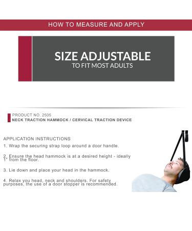 OTC Neck Traction Device for Spinal Disk Vertebrae Relief Cervical Support for Men and Women Black Universal - Buy Online on GoSupps.com