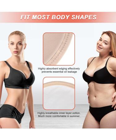 Anoximt Castor Oil Pack Wraps for Breast Care | Soft Reusable Breastfeeding Inserts | Comfort & Clean Khaki 1 Pair - Buy Online on GoSupps.com