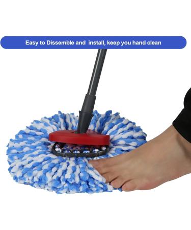 4 Pack O Cedar Spin Mop Replacement Heads - Fluffy Microfiber, Machine Washable - Buy Online on GoSupps.com