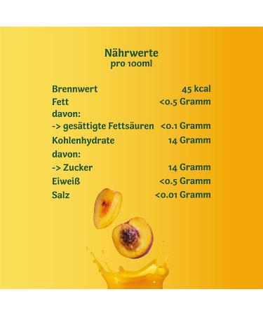 Buy Pfanner Peach Nectar 2L - 40% Fruit Content | Premium Peach Drink - International Shipping - Buy Online on GoSupps.com