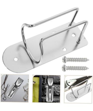 FRCOLOR Hair Clipper Stand Wall-Mounted Storage Holder for Hair Clipper Wall-Mounted Storage Stand for Hair Clipper Hair Clipper Wall-Mounted Stand Holder Clippers Stainless Steel - Buy Online on GoSupps.com