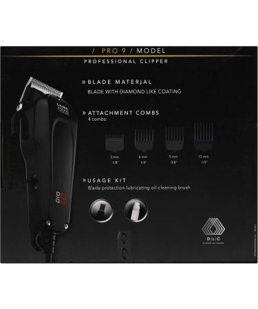 Buy GAMA Salon Exclusive Pro 9 Professional Hair Clippers | International Shipping Available - Buy Online on GoSupps.com