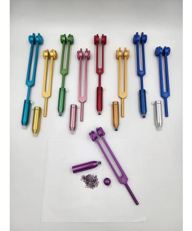YANTRA 10 Handle Extensions for Chakra Solfeggio Tuning Forks | Acupressure, Aromatherapy & Sound Healing Tool with Gemstones | 10.0 Count - Buy Online on GoSupps.com