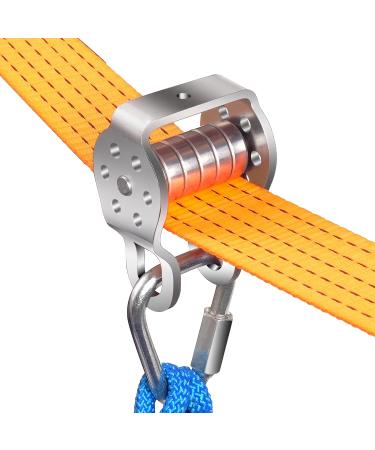 Hooroor Slackline Pulley with 52FT Zipline & Monkey Bar - Ninja Warrior Obstacle Course for Kids & Adults - Outdoor Toys Playset for Backyard Jungle Gym - Buy Online on GoSupps.com