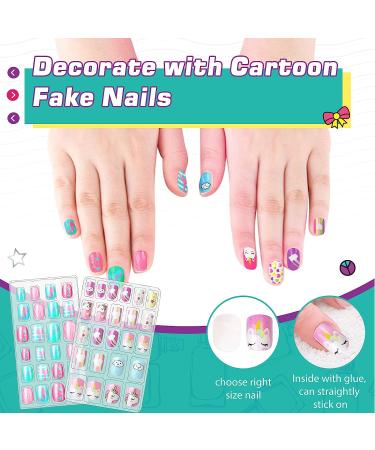 Amagoing Nail Art Kit for Kids with Nail Dryer, 2 in 1 Pens, Fake Nails, DIY Stickers - Birthday & Christmas Gift for Girls Ages 6-12 - Buy Online on GoSupps.com